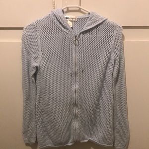 Old Navy maternity zip-up sweater